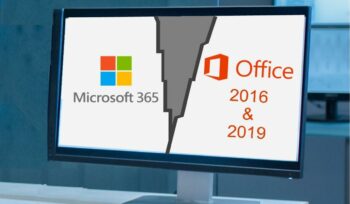 Evolution de la compatibilité entre Microsoft 365 et Office 2016 et 2019